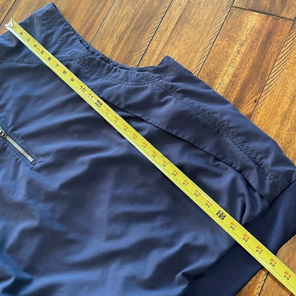 Adidas Climashell Pullover Sleeveless Windbreaker track Vest XL blue 2003 Y2K - Picture 5 of 9